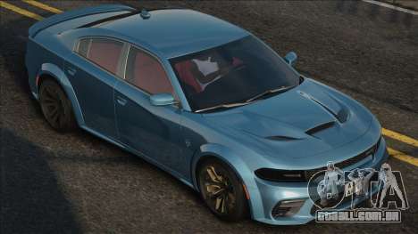 Dodge Charger SRT Hellcat 2020 Blue ver para GTA San Andreas