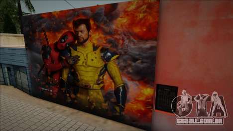 Deadpool 3 Mural para GTA San Andreas