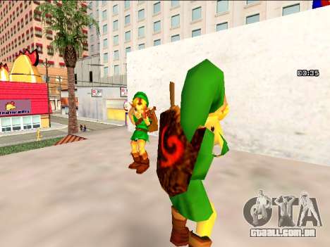 Link Jovem OOTN64 para GTA San Andreas