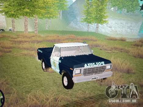 Ford F100 1978 Polícia Federal para GTA San Andreas