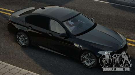 BMW M5 F10 Blak para GTA San Andreas