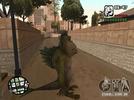 Monstros Missing Link vs Aliens para GTA San Andreas