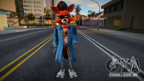 Captain Foxy para GTA San Andreas