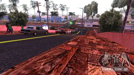 Nova textura da Grove Street para GTA San Andreas