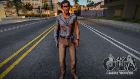 Ash de Evil Dead 3 The Game CON EXPRESIONES FACI para GTA San Andreas