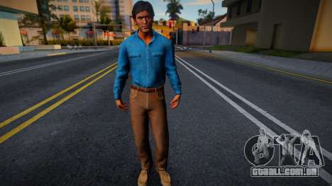 Ash Williams Joven de Evil Dead 3 The Game CON E para GTA San Andreas