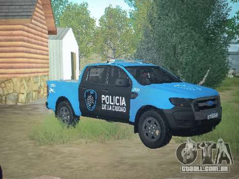 Ford Ranger polícia CABA para GTA San Andreas