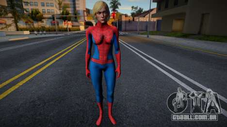 Spider Alice Abernathy Herida Sin mascara de RES para GTA San Andreas