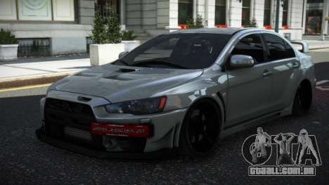 Mitsubishi Lancer Evo X RH para GTA 4