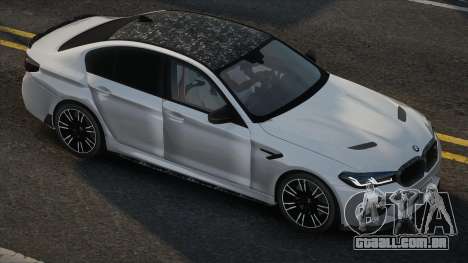 BMW M5 F90 Whit para GTA San Andreas