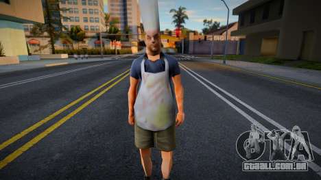 Italian Chef Skin para GTA San Andreas