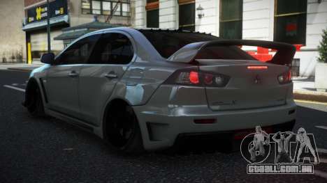 Mitsubishi Lancer Evo X RH para GTA 4