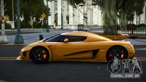 Koenigsegg Agera One RBF para GTA 4