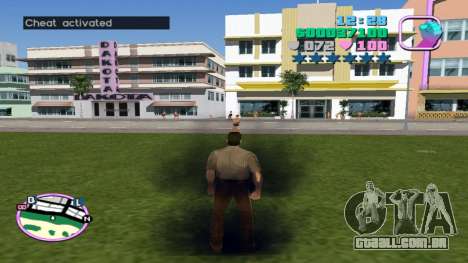 Mudar de pele ou roupa para GTA Vice City