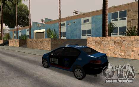 Peugeot 408 Polícia Caba para GTA San Andreas