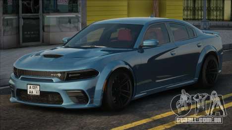 Dodge Charger SRT Hellcat 2020 Blue ver para GTA San Andreas