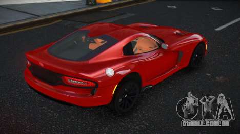 Dodge Viper SRT 13th V1.0 para GTA 4