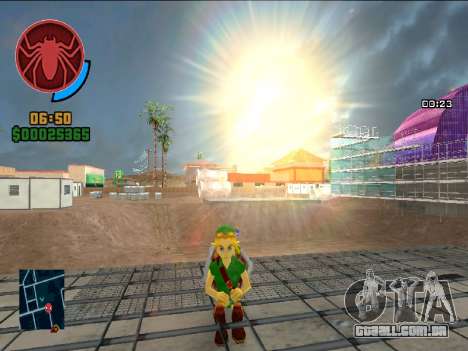 Link jovem MM N64 para GTA San Andreas