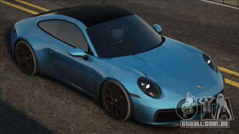 Porsche 911 (992) Blue para GTA San Andreas