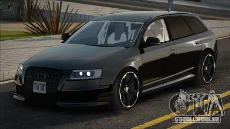 Audi A6 (C6) Blek para GTA San Andreas