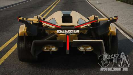 Lamborghini V12 Vision Gran Turismo para GTA San Andreas