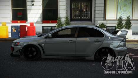 Mitsubishi Lancer Evo X RH para GTA 4