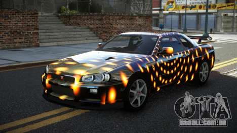 Nissan Skyline R34 GT-R XD-L S1 para GTA 4