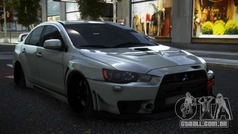 Mitsubishi Lancer Evo X RH para GTA 4