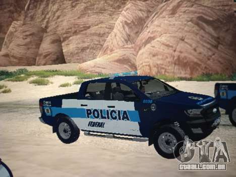 Ford Ranger Polícia Federal Argentina para GTA San Andreas