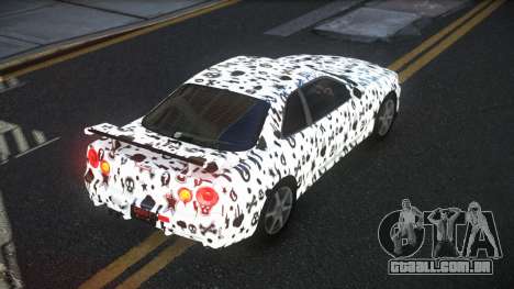 Nissan Skyline R34 GT-R XD-L S5 para GTA 4