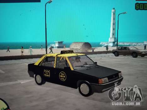 Renault 9 Táxi para GTA San Andreas