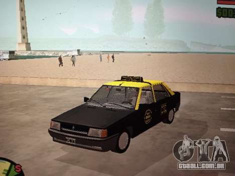 Renault 9 Táxi para GTA San Andreas