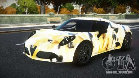 Alfa Romeo 4C MJR S8 para GTA 4