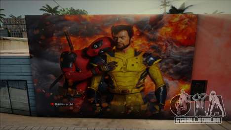 Deadpool 3 Mural para GTA San Andreas