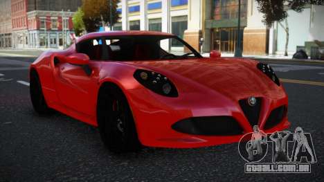 Alfa Romeo 4C WDF para GTA 4