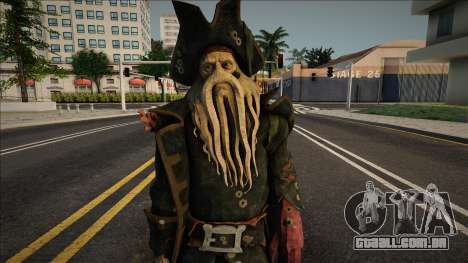 Davy Jones - Pirates Oc para GTA San Andreas