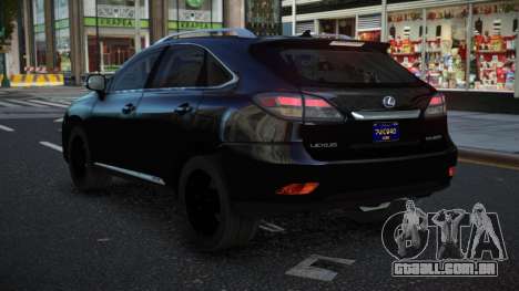 Lexus RX450H 10th para GTA 4