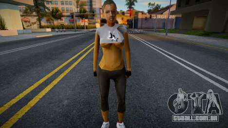 Kickboxing Woman para GTA San Andreas