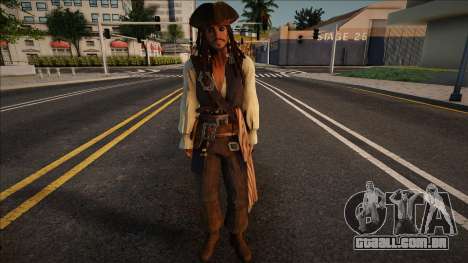 Jack Sparrow - Pirates Oc para GTA San Andreas