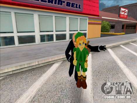 Link Jovem OOTN64 para GTA San Andreas