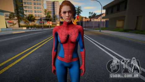 Spider Jill Valentine Sin mascara de RESIDENT EV para GTA San Andreas