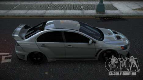 Mitsubishi Lancer Evo X RH para GTA 4