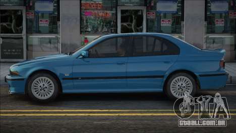 BMW E39 Blue para GTA San Andreas