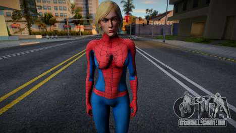 Spider Alice Abernathy Herida Sin mascara de RES para GTA San Andreas