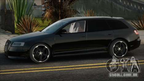 Audi A6 (C6) Blek para GTA San Andreas