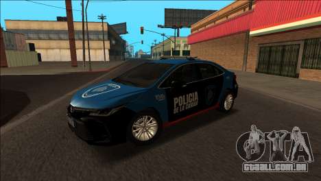 Toyota Corolla Polícia Caba para GTA San Andreas