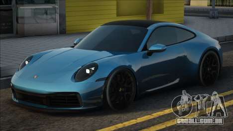 Porsche 911 (992) Blue para GTA San Andreas