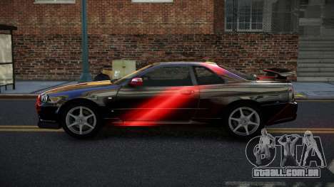 Nissan Skyline R34 GT-R XD-L S11 para GTA 4