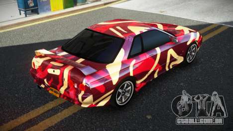 Nissan Skyline R32 MT S14 para GTA 4