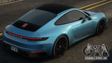 Porsche 911 (992) Blue para GTA San Andreas